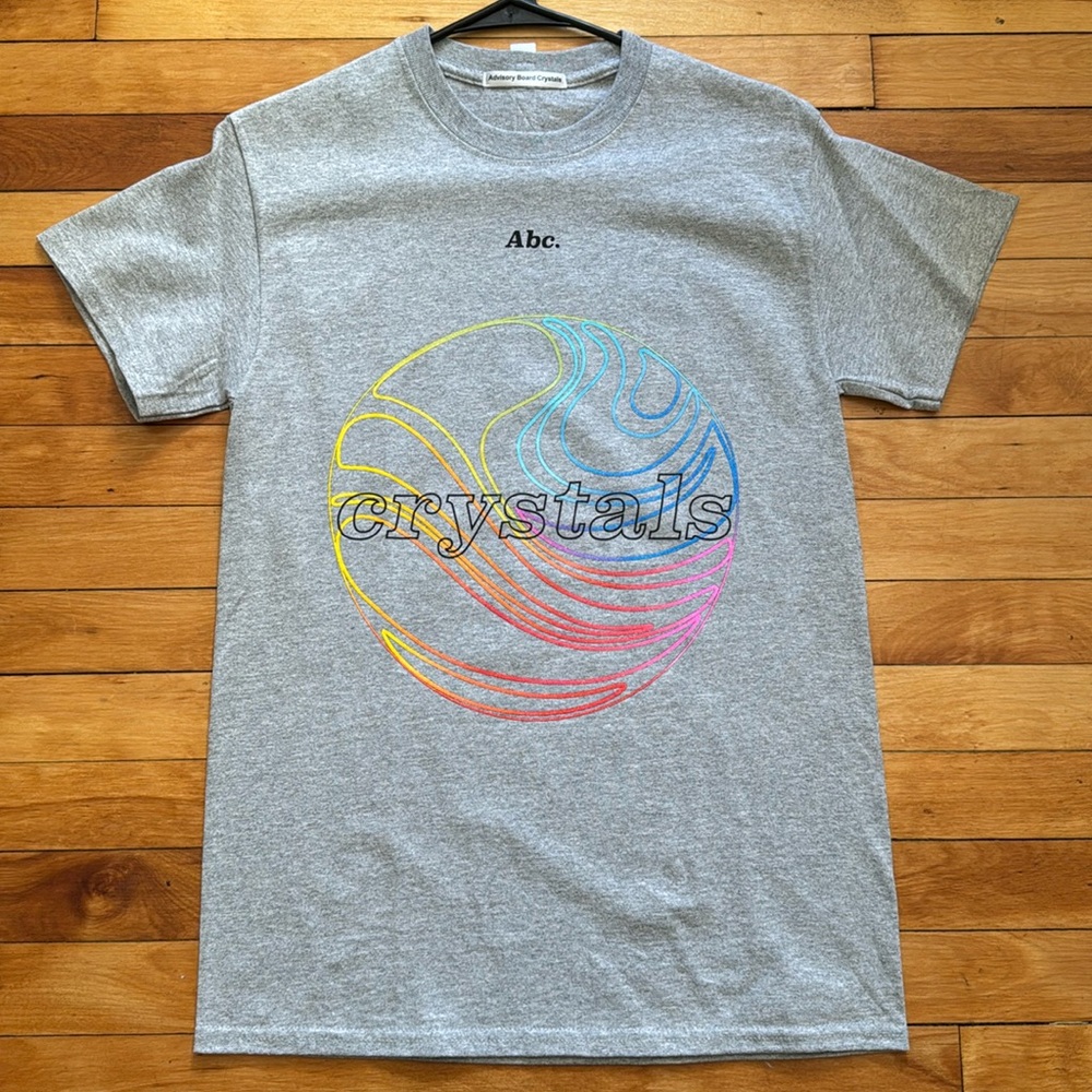 Advisory Board Crystals Multicolor Tee - Grey